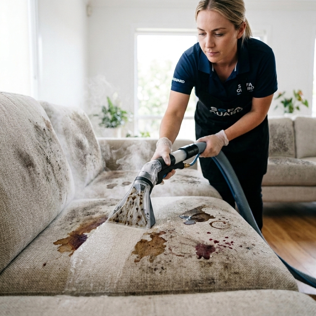 Sofa Stain Before